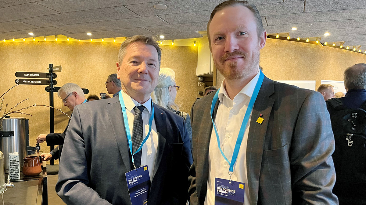 &lt;p&gt;&quot;It&#x27;s here it starts, the contacts and the first steps to new projects and business.&quot; Lennart Åström and Carl Johan Fagerström (Fagerström Industrikonsult) agree on the importance of the personal meeting.&lt;/p&gt;