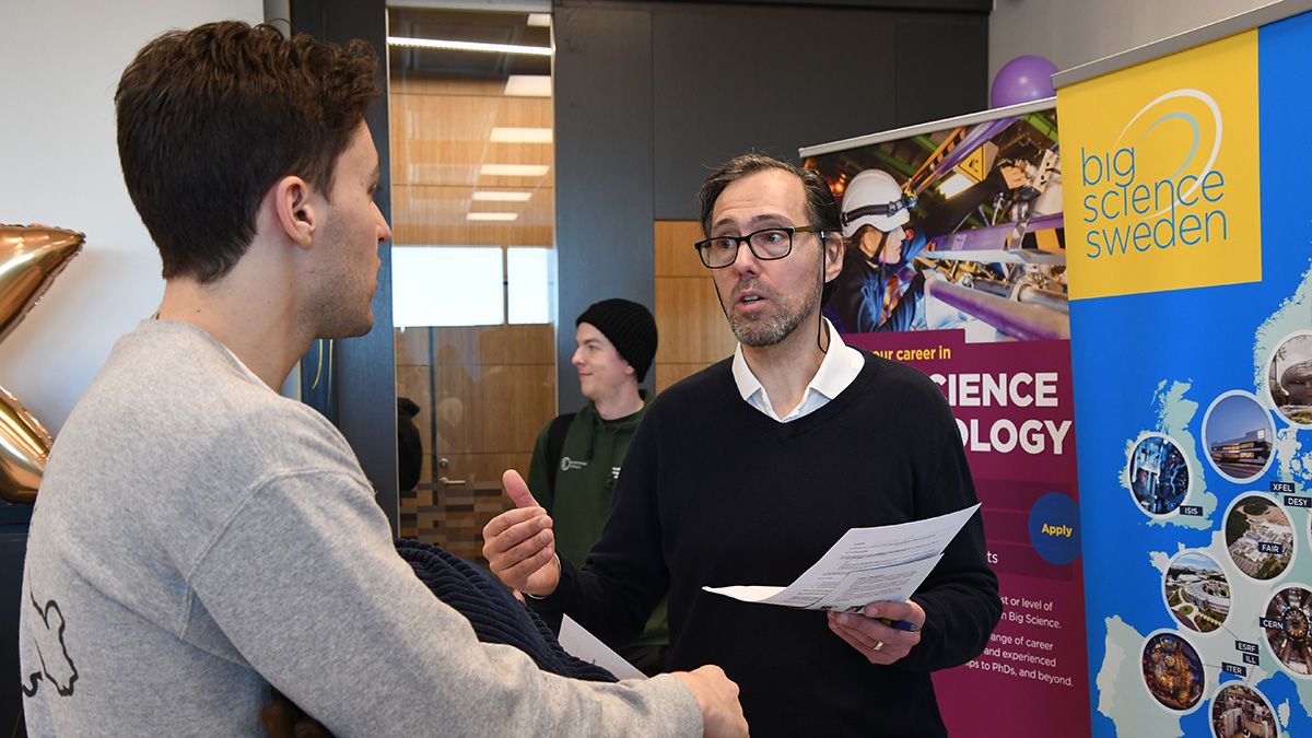 &lt;p&gt;Ernesto Gutiérrez from Big Science Sweden wants to reach out to as many students and postgraduate researchers as possible, to demonstrate concrete opportunities for exciting career choices.&lt;/p&gt;