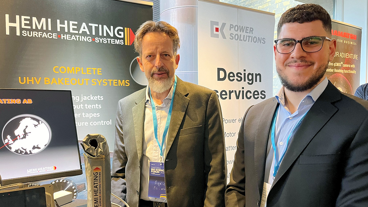 &lt;p&gt;Hemi Heating hosted an exhibition stand. Edwin Gorgis (right): &quot;We&#x27;ve been working with several research organisations, and one success factor is that we work together with the facilities to find the best solutions.&quot; &lt;/p&gt;